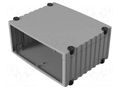 Enclosure: desktop; Tabletop; X: 324mm; Y: 268mm; Z: 147mm; aluminium ROSE ROSE-07700203