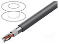 Wire; EcoCable Mini; 3x2x22AWG; shielded,Al-PET foil; MPPE; 300V ALPHA WIRE 78183-SL001