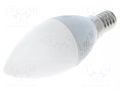 LED lamp; white warm; E14; 220/240VAC; 470lm; P: 4.5W; 180°; 3000K V-TAC 3800157698610