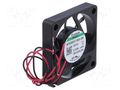 Fan: DC; axial; 5VDC; 35x35x6.5mm; 7.31m3/h; 18.3dBA; Vapo; 28AWG SUNON MF35060V2-A99