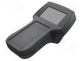 Enclosure: for display; X: 106mm; Y: 187mm; Z: 50mm; polyamide; black ROSE ROSE-27020200