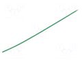 Heat shrink sleeve; glueless; 2: 1; 1.6mm; L: 1m; green; polyolefine TASKER GTM1608G