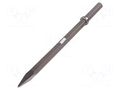 Pointed chisel; for concrete; L: 500mm; Socket size: 32÷152mm RENNSTEIG REN.24450001