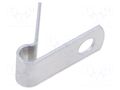 Fixing clamp; 4.8mm; aluminium ESSENTRA ESS-10000168