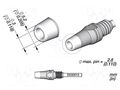 Tip: for desoldering irons; 5.2x3mm JBC TOOLS JBC-D530015