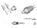 Tip: for desoldering irons; 2x1.1mm JBC TOOLS JBC-D530017