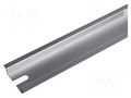 DIN rail; W: 15mm; TS15 x 5; Profile ht: 5mm ROSE ROSE-10061102