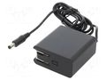 Power supply: switching; mains,plug-in; 24VDC; 1.25A; 30W; 88.5% MEAN WELL NGE30I24-P1J