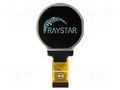 Display: OLED; graphical; 1.18"; 128x128; Dim: 37.18x41.23x2.05mm RAYSTAR OPTRONICS REX128128BWPP3N01