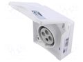 Connector: AC supply 3-phase; socket; female; 16A; 415VAC; Design PCE 844-6V