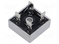 Bridge rectifier: single-phase; Urmax: 600V; If: 35A; Ifsm: 400A DC COMPONENTS MB356-DC