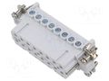 Connector: HDC; contact insert; female; JDA; PIN: 16; 16A; 600V ILME JDAF16