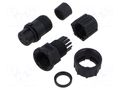 Connector: circular; plug; size B; female; PIN: 4; bayonet; 5A; IP67 AMPHENOL LTW BD-04BFFA-LL7001