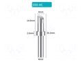 Tip; hoof; 4mm; for soldering station BAKON BK200-4C