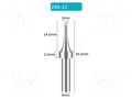 Tip; hoof; 2mm; for soldering station BAKON BK200-2C