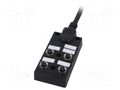 Transition: splitter; 24V; PIN: 5; IP67; 2A; 5m; IN: 4; OUT: 1 AMPHENOL DB125A4CAB-DPS7B05
