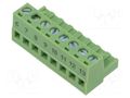 Pluggable terminal block; green; Features: marking from 6 to 13 LUMEL CZ/N24-134-3