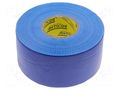 Tape: duct; W: 48mm; L: 25m; Thk: 0.25mm; blue; natural caoutchouc ANTICOR ANC-118-48-25BL