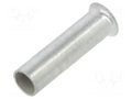 Tip: bootlace ferrule; non-insulated; copper; 1.5mm2; 8mm; tinned ERKO TA-1.5-8/100