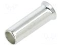 Tip: bootlace ferrule; non-insulated; copper; 2.5mm2; 8mm; tinned ERKO TA-2.5-8/100