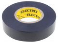 Tape: electrical insulating; W: 19mm; L: 20m; Thk: 0.19mm; black ANTICOR ANC-202-19-20BK