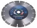 Cutting diamond wheel; Ø: 230mm; Øhole: 22.23mm NOZAR DIAMANTWERKZEUGE NOZAR-PL6700054