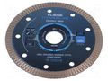 Cutting diamond wheel; Ø: 125mm; Øhole: 22.23mm; Fliese Titan NOZAR DIAMANTWERKZEUGE NOZAR-PL6720101