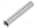 Tip: bootlace ferrule; non-insulated; copper; 1.5mm2; 12mm; tinned ERKO TA-1.5-12/100