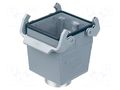 Enclosure for connectors: HDC; Type: high; Gland: PG42 HARTING 09300320733