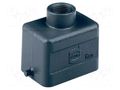 Enclosure for connectors: HDC; size 6B; for cable; Han® M; PG16 HARTING 09370061441