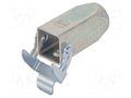 Enclosure for connectors: HDC; size 3A; for cable; with latch HARTING 09620031750