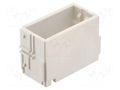 Yellock mixed adapter carrier hood HARTING 11002000101