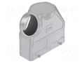 Enclosure for connectors: HDC; Type: high; Gland: M40 HARTING 19300240523