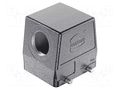 Enclosure for connectors: HDC; Type: high; Gland: M40 HARTING 19307320528