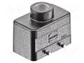 Enclosure for connectors: HDC; size 10B; for cable; Han® M; M20 HARTING 19370101420