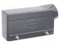 Enclosure for connectors: HDC; size 10B; for cable; Han® M; M20 HARTING 19370101520