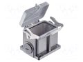 Enclosure for connectors: HDC; size 48B (2 x 24B); Han® M; IP65 HARTING 19370480299