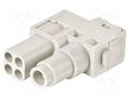 Connector: HDC; module; female; 16A,70A; 400V,1kV; Han-Modular® HARTING 09140052742
