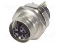 M12 Cat6A receptacle angl.female front HARTING 21033814810