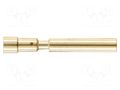Contact; female; 1mm; gold-plated; 0.08÷0.56mm2; crimped HARTING 09151006201