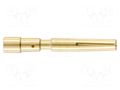 Contact; female; 1.5mm; gold-plated; 0.56÷1mm2; crimped; for cable HARTING 09151006212
