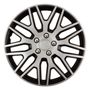 Wheel Cover DAKAR NC 15" SILVER&BLACK with chrome nuts, Versaco 8586019109436