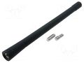 Antenna mast; 0.173m; M5,M6; outside; AM,FM; rubber mast 4CARMEDIA ANT.36.3