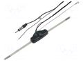 Antenna; automotive,inner; 0.28m; with amplifier; 2m 4CARMEDIA ANT.NS03