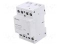 Contactor: 4-pole installation; 63A; 24VAC,24VDC; NO x4; IP20; 22 FINDER 22.64.0.024.4310