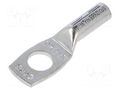 Tip: ring tube; M10; 16mm2; crimped; for cable; tinned; copper ERKO KCR-10-16/50