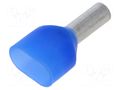 Tip: bootlace ferrule; insulated,double; copper; 2.5mm2; 8mm ERKO TV-2.5-8/100