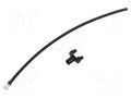 Fiber for LED; Ø4.2mm; L: 127mm; round; Front: convex; SMFLP BIVAR SMFLP5.0