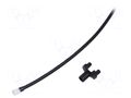 Fiber for LED; Ø4.2mm; L: 152.4mm; round; Front: convex; SMFLP BIVAR SMFLP6.0
