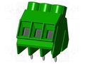Connector: PCB terminal block; terminal; 30A; 300V; PIN: 3; on PCBs AMPHENOL ANYTEK T70303510000G